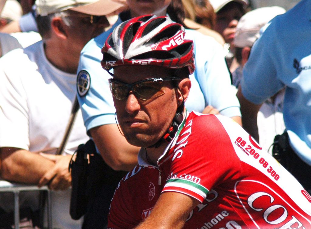 A Lugo il ciclista Cristian Moreni