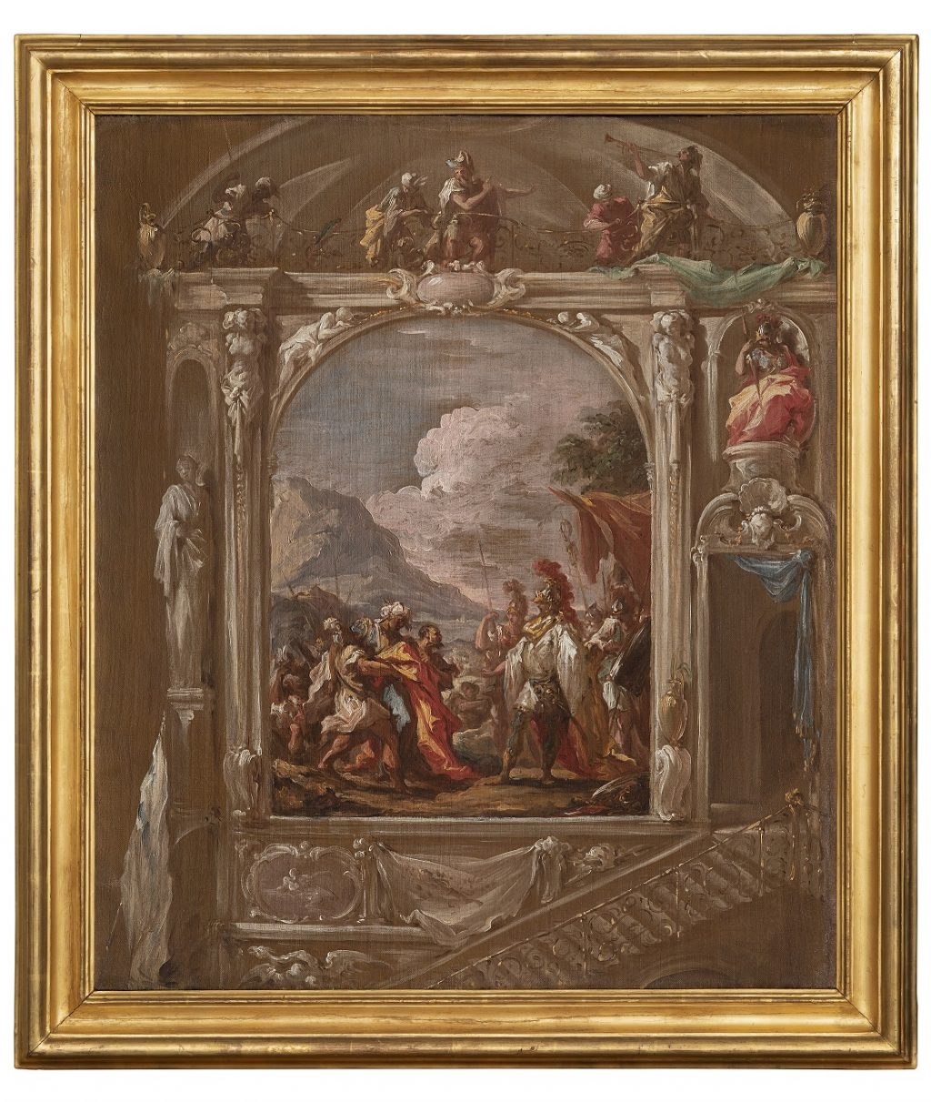 Il dipinto di Pellegrini da Ravenna a Parigi per una mostra