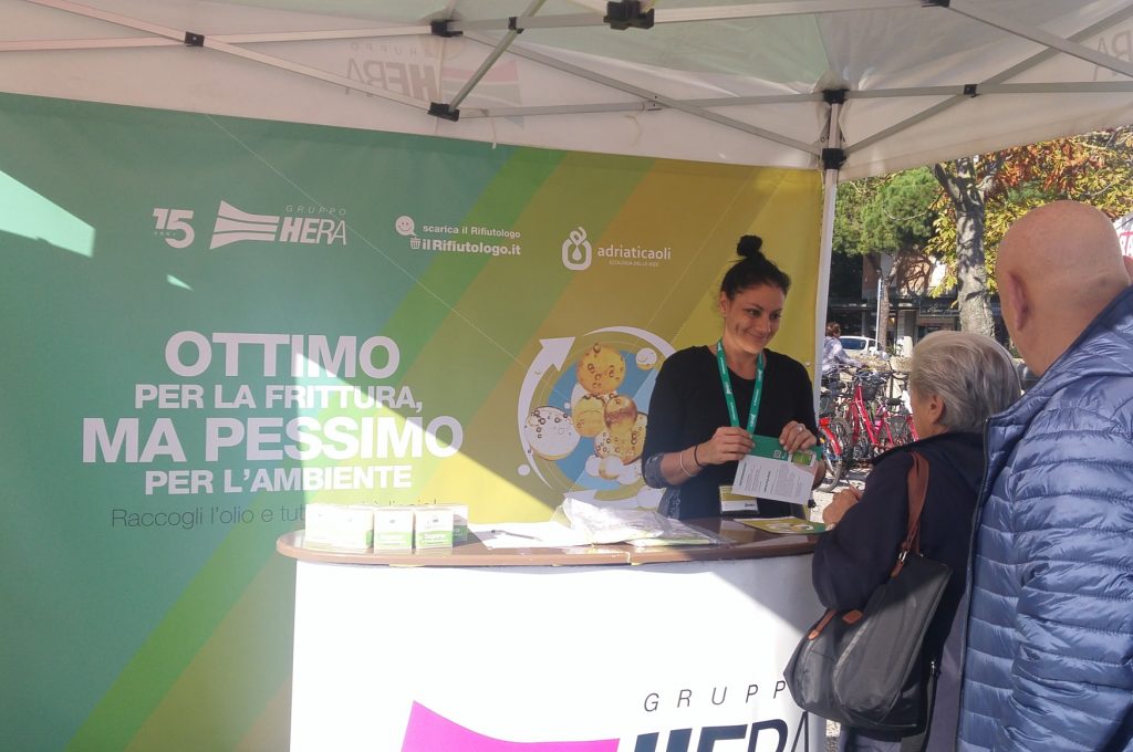 Nel Ravennate 37 nuovi raccoglitori per olio alimentare