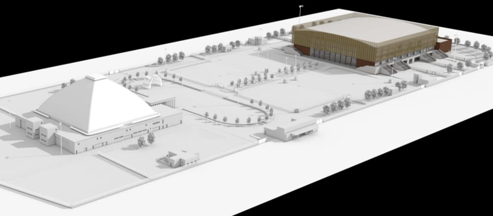 Ravenna, presentato il progetto del nuovo palasport. Inizio lavori nel 2019