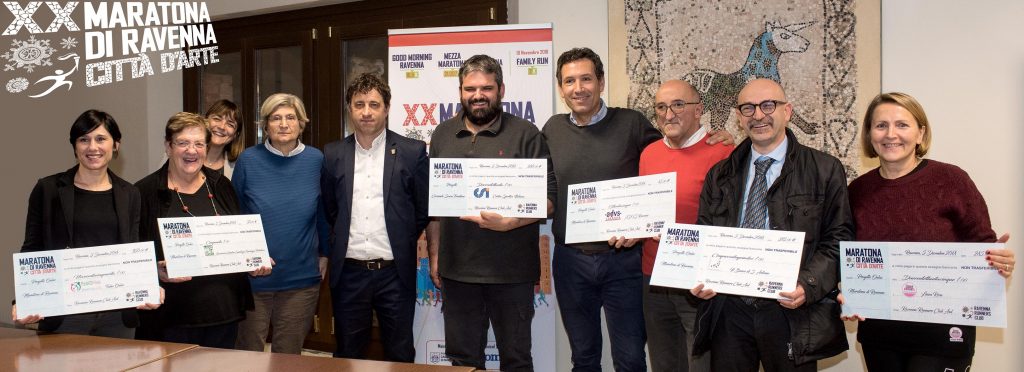 La Maratona di Ravenna ha premiato le Onlus