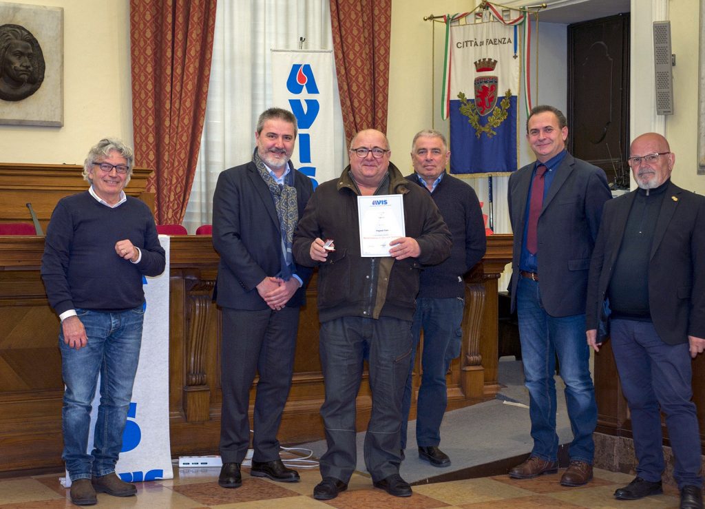 Avis Faenza, assegnate le Benemerenze 2018