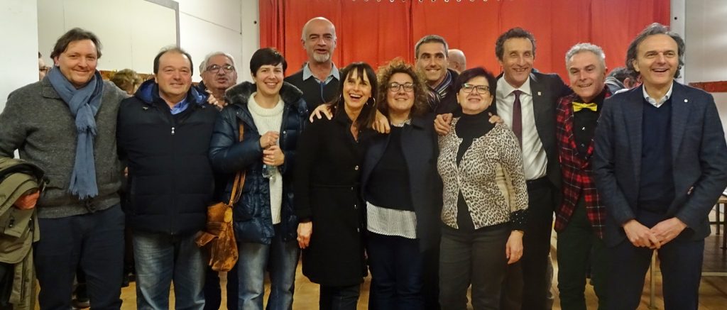 Daniele Bassi si ricandida a Massa Lombarda, entusiasmo alla presentazione
