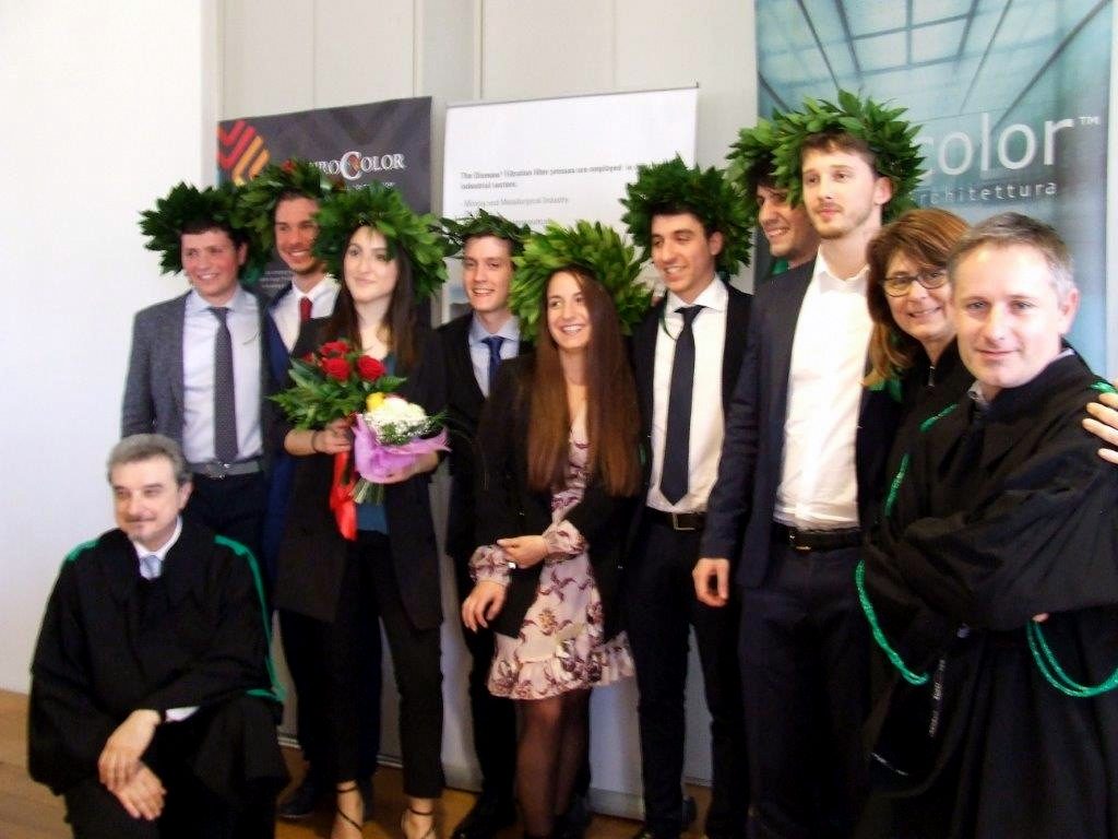 Faenza, nuovi laureati in Chimica dei materiali