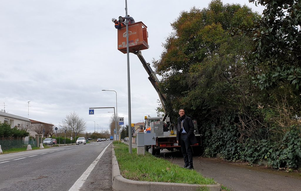 Installato a Massa Lombarda un nuovo varco elettronico per il controllo degli accessi