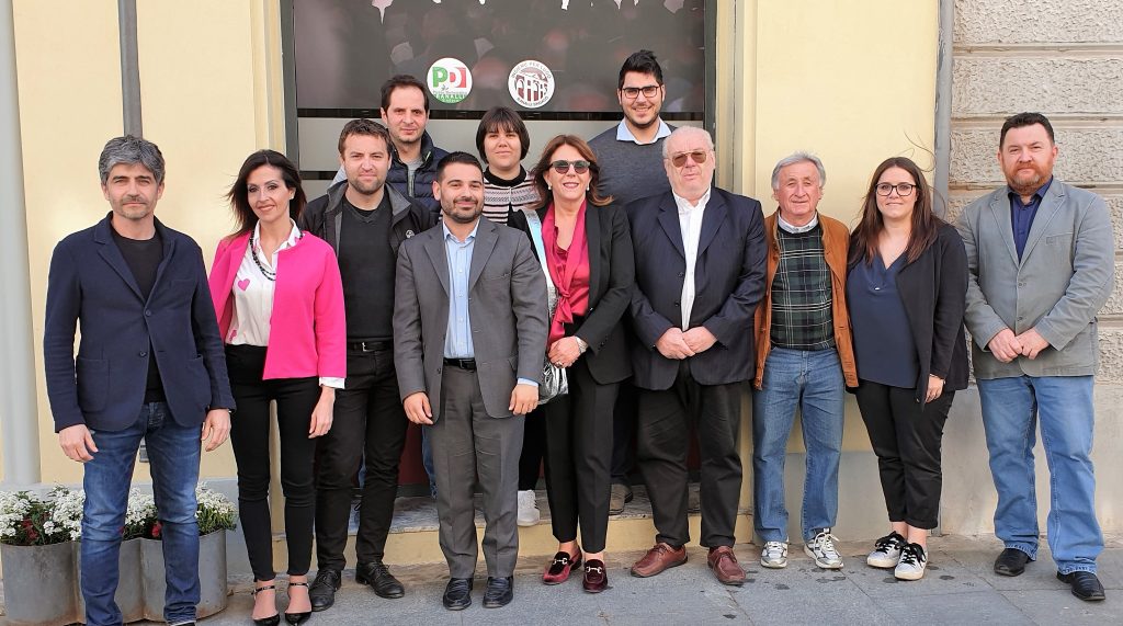 Presentata la lista del Pd di Lugo a sostegno di Davide Ranalli