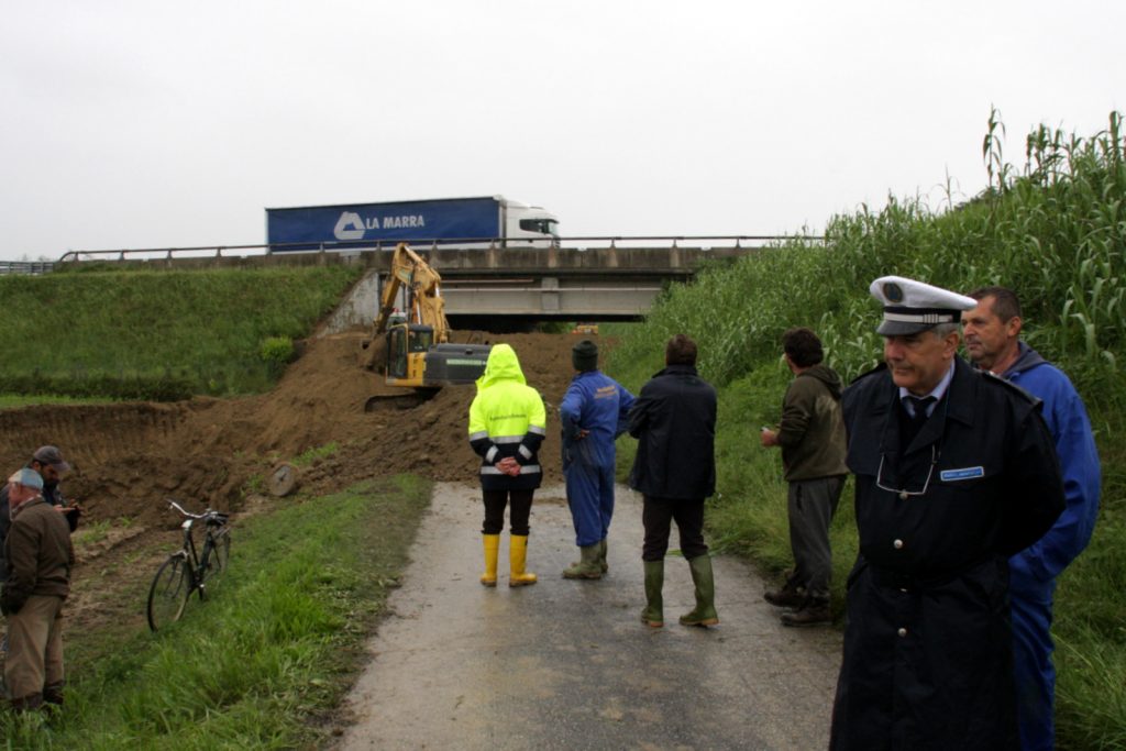 Faenza, ponti sotto osservazione per il maltempo