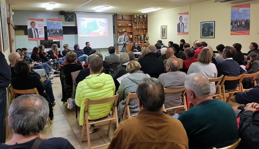 “Il Futuro in Comune”, Daniele Bassi ha presentato programma e componenti della sua lista per Massa Lombarda