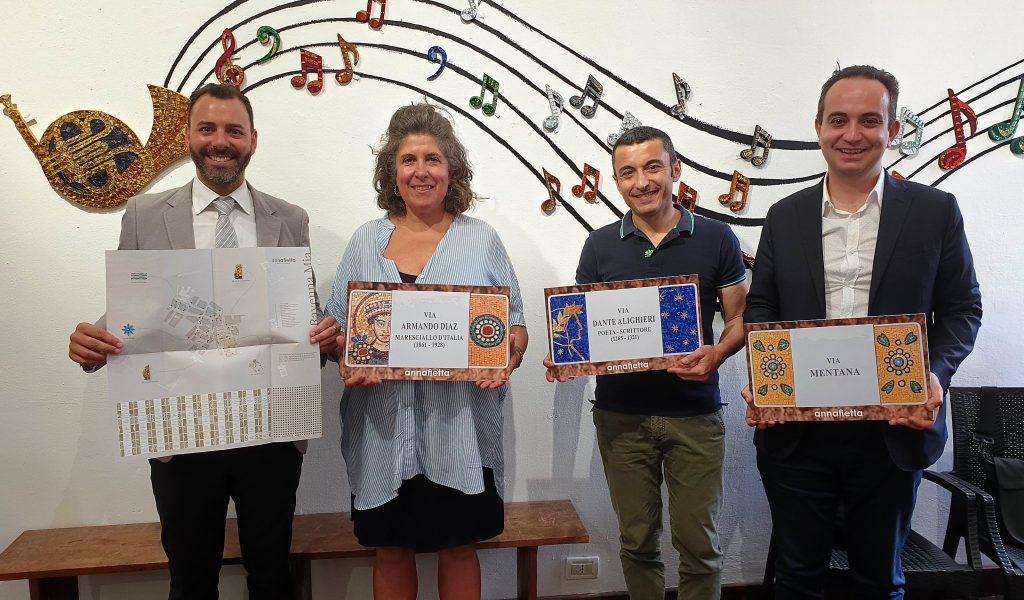 Annafietta, 20 anni di mosaico a Ravenna e 10 anni di targhe