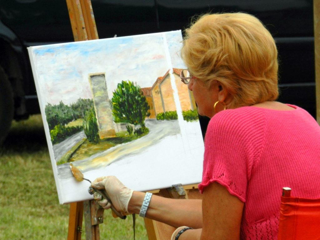 Faenza, quarta edizione dell’Estemporanea di pittura “La Vendemmia a Tebano” e il primo concorso di pittura ‘Art Aquae’ lungo il fiume Senio