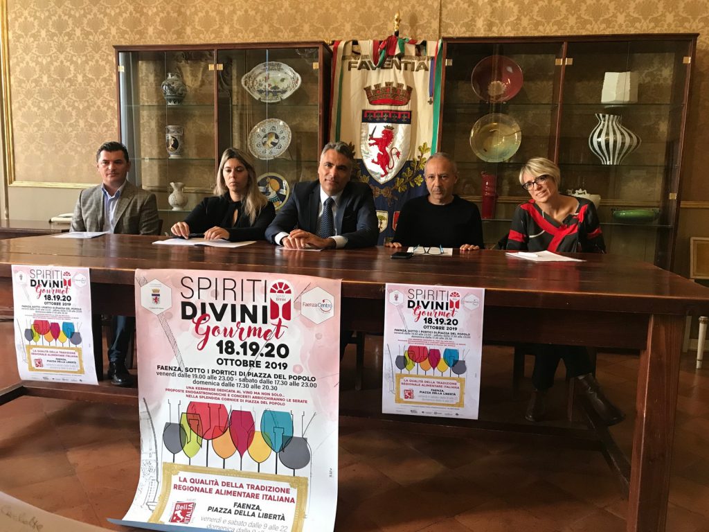 Faenza C’entro: “Spiriti Divini Gourmet” e “Bell’Italia”, un fine settimana dedicato al gusto italiano