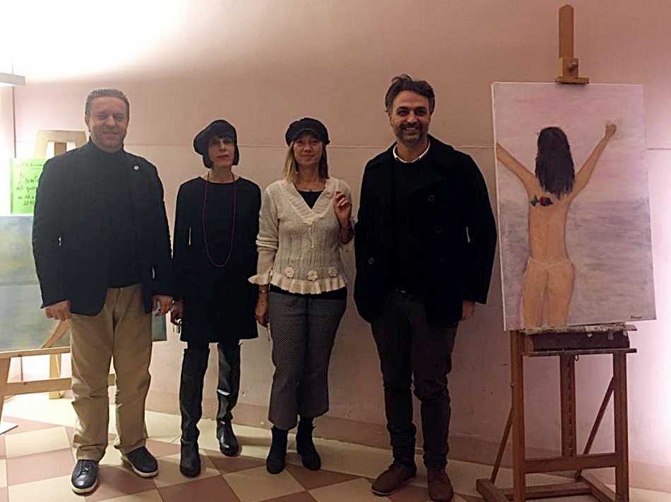 Inaugurata all’ex Salesiani la mostra che unisce arte e solidarietà