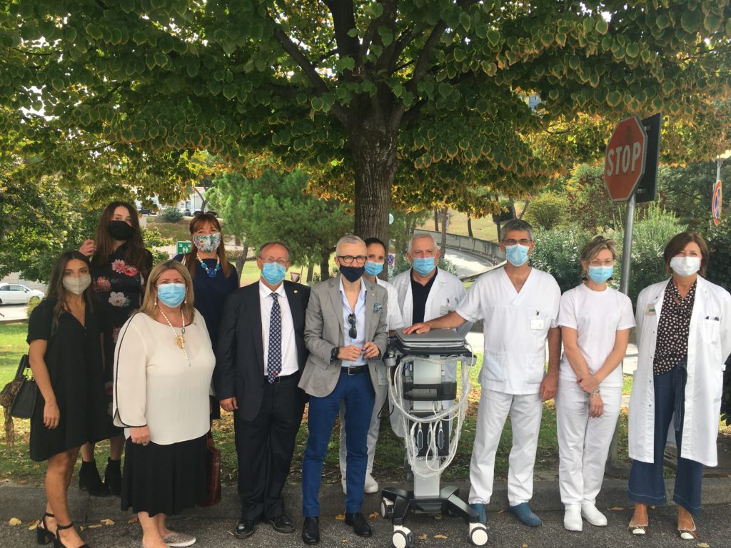 Rotary Club di Cesena, Forlì e Valle Savio donano ecografo di ultima generazione al Pronto Soccorso del Bufalini