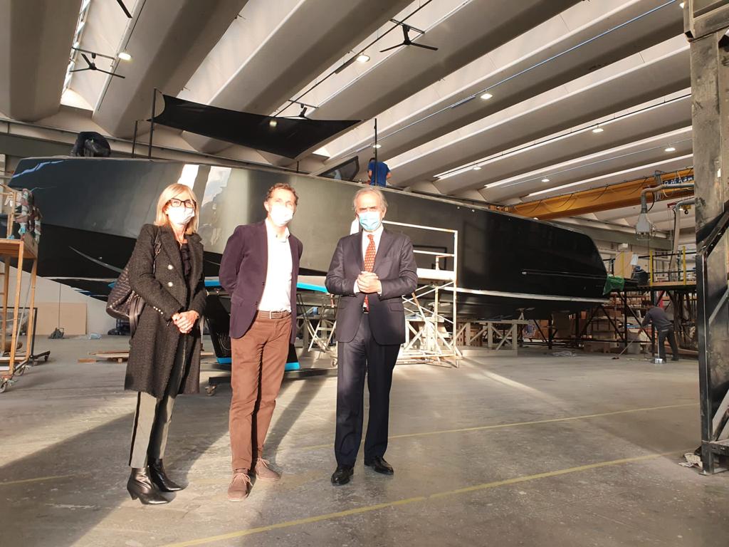 Forlì, il sindaco Zattini e l’assessore Casara in visita al cantiere del Pardo