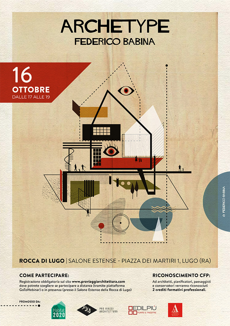 Illustrazione e architettura al centro dell’incontro con Federico Babina