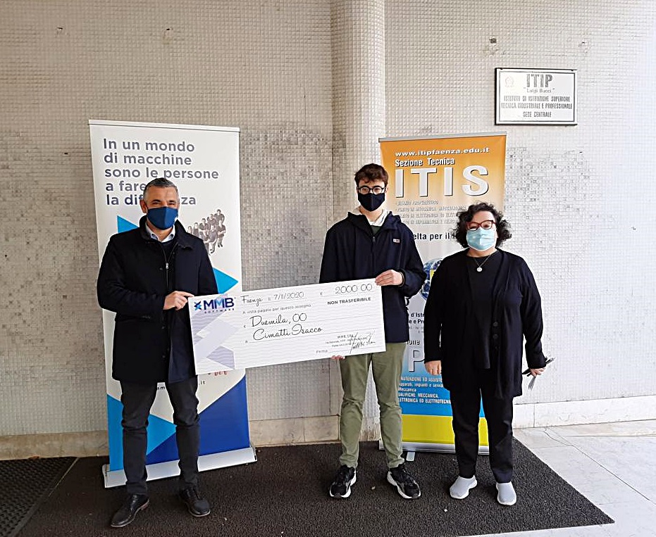 MMB Software premia gli studenti meritevoli, consegnate tre borse di studio all’Itip “Luigi Bucci”