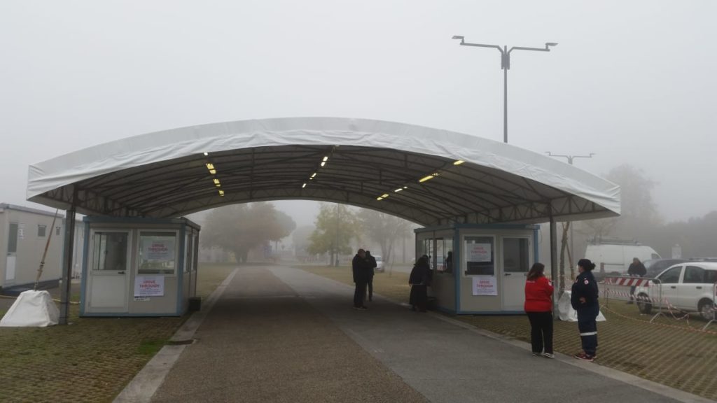 Ravenna, nuova postazione di drive through al Pala De Andrè