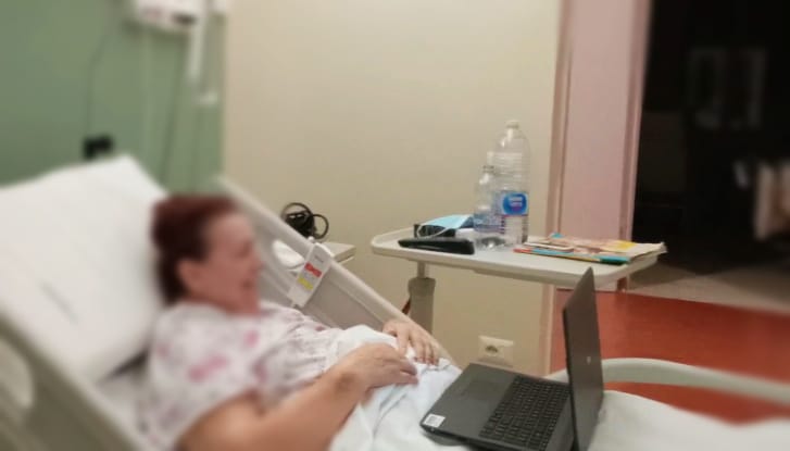 Ospedale di comunità di Brisighella: videochiamate per mettere in contatto pazienti e famiglie nelle feste natalizie