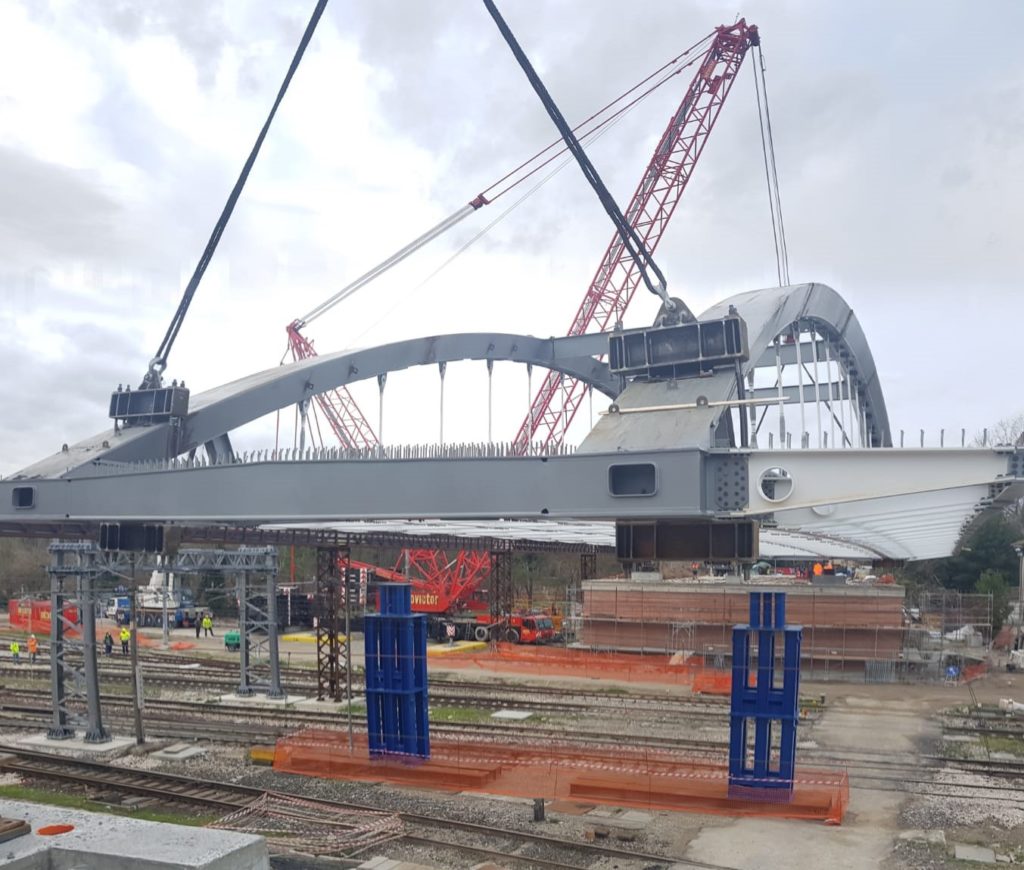 Ravenna, il ponte Teodorico prende forma