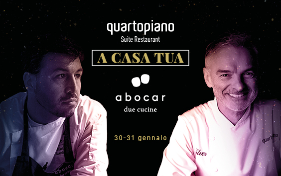 Quartopiano Suite Restaurant e Abocar due cucine insieme per un delivery e take away a quattro mani