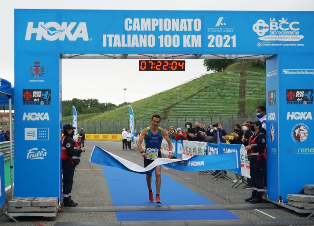 Marco Menegardi vince la special edition del Campionato Italiano 100 km
