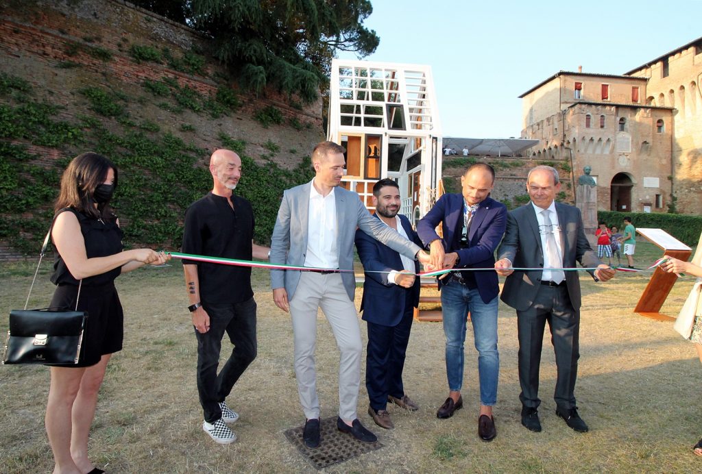 Inaugurata a Lugo l’installazione aperta a tutti “Lunette”