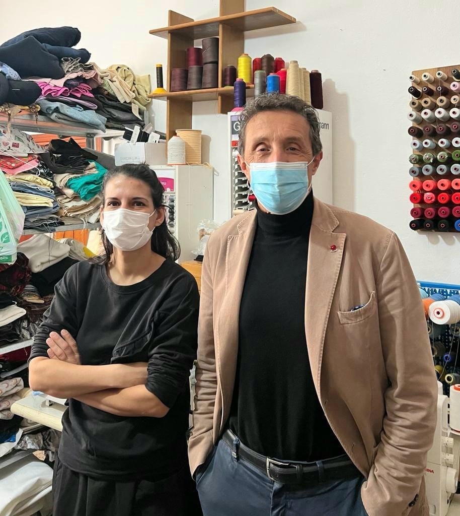 MASSA LOMBARDA: IL SINDACO VISITA ‘L’ANGOLO DI MARTINA’