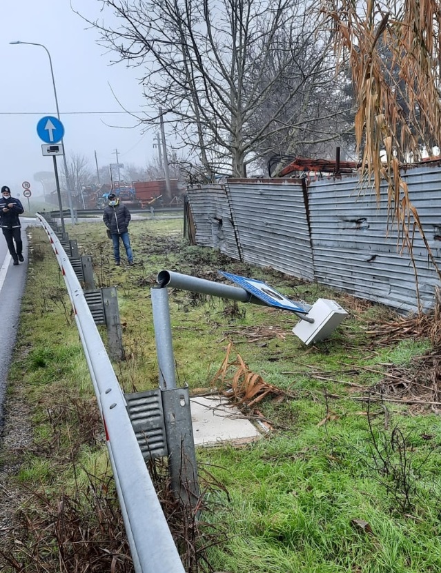 Lugo: Danneggiato l’autovelox di via Sant’Andrea