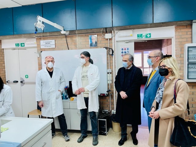 Forlì: il Sindaco e l’Ass.re Casara in visita all’Istituto Tecnico Saffi – Alberti