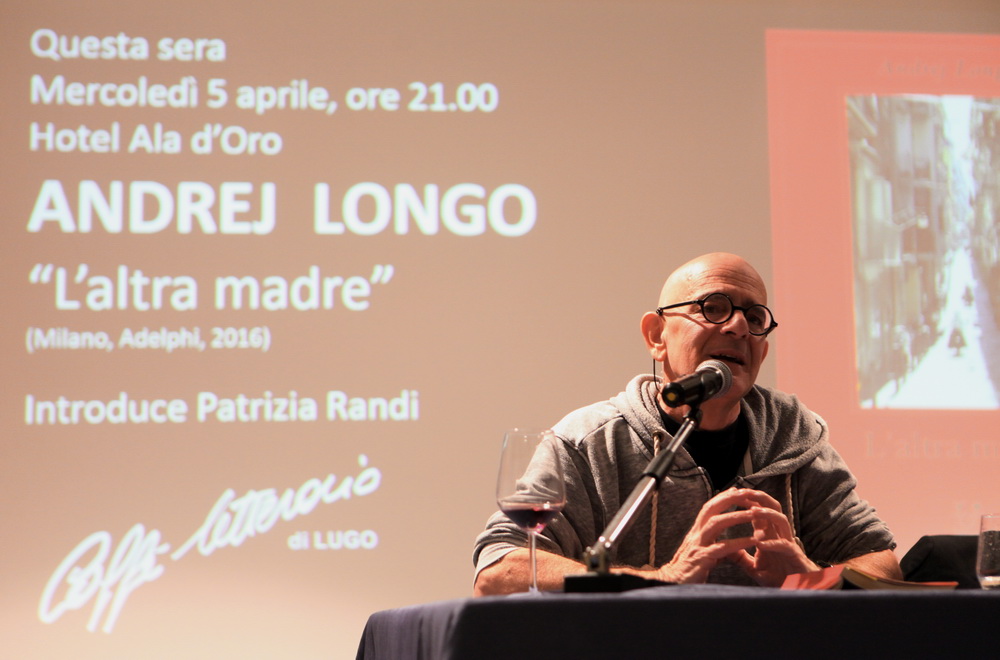 LUGO: ANDREJ LONGO PRESENTA “SOLO LA PIOGGIA” AL CAFFE’ LETTERARIO