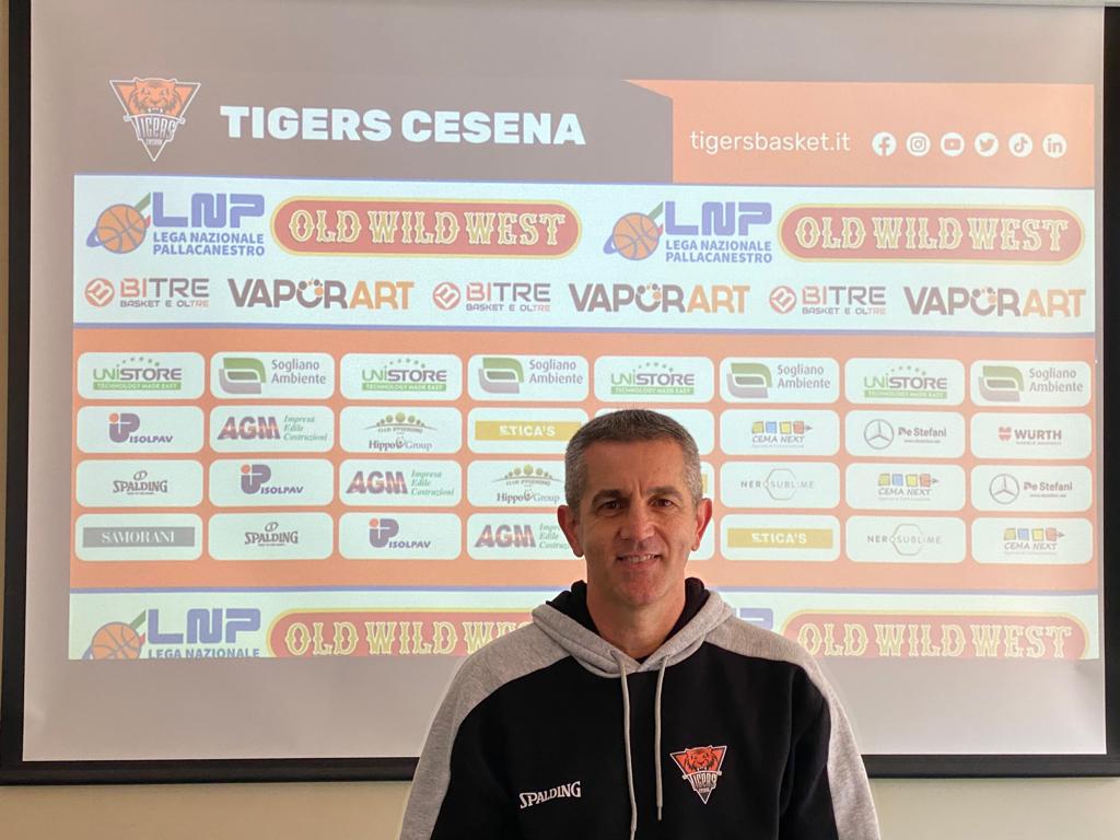 BASKET SERIE B: CAMBIO ALLA GUIDA PER I TIGERS CESENA, PRESENTATO IL NUOVO COACH