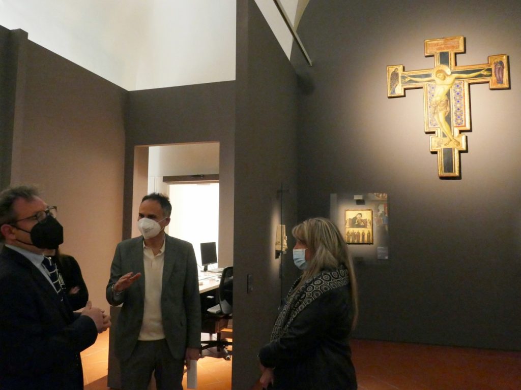 FAENZA: ASSESSORE REGIONALE CORSINI IN VISITA ALLA PINACOTECA – FOTO