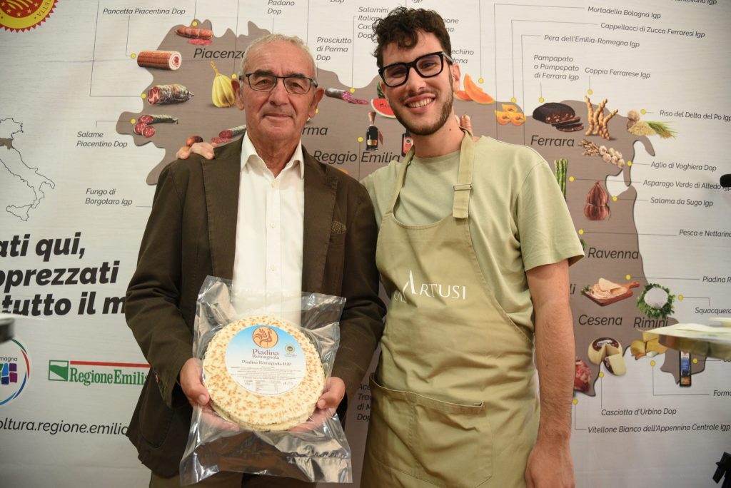 PIADINA ROMAGNOLA IGP PROTAGONISTA AL SALONE DEL GUSTO