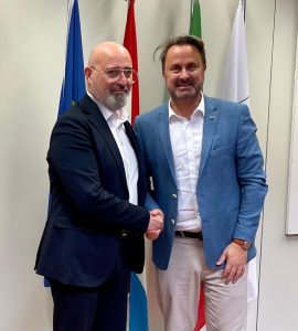 Il presidente Bonaccini e il primo ministro Bettel_2