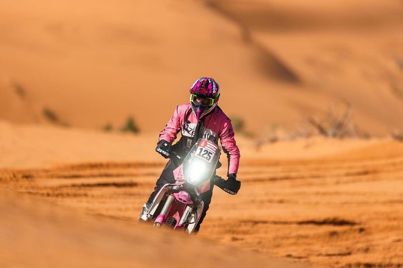 FAENZA: IL MOTOCICLISTA FAENTINO GIRALDI HA CONCLUSO LA DAKAR