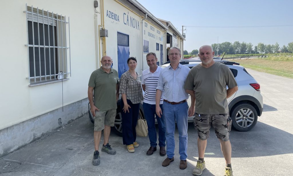 BAGNACAVALLO: PIÙ DI 2,3 MILIONI DI DANNI PER LA CAB, LA SINDACA PRONI IN VISITA ALLA COOPERATIVA