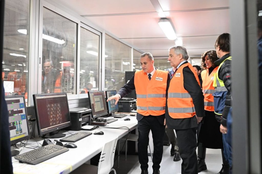 CASTEL BOLOGNESE: IL VICEPREMIER TAJANI IN VISITA AD AGRINTESA
