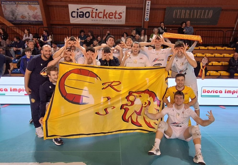 VOLLEY SERIE A2: RAVENNA ESPUGNA PINETO E CHIUDE AL QUARTO POSTO LA REGULAR SEASON