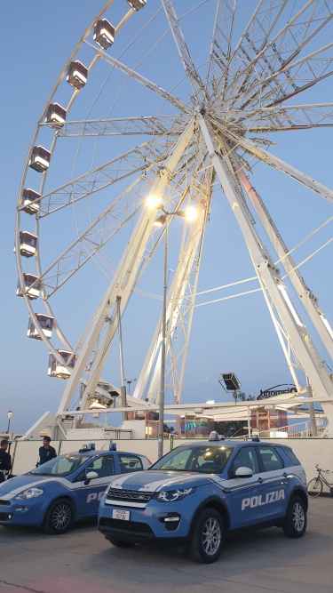 RIMINI: CONTROLLI STRAORDINARI DELLA POLIZIA DURANTE IL PONTE DI PASQUA