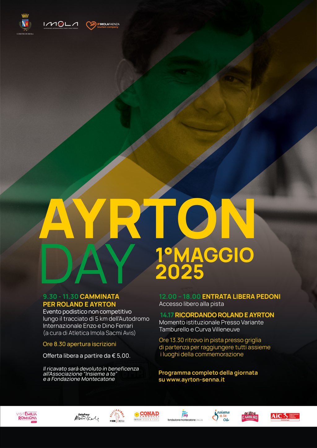 IMOLA RICORDA SENNA E RATZENBERGER